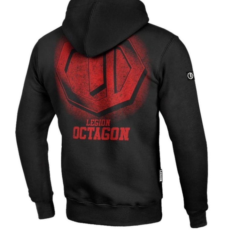 Sudaderas Legion Octagon Conquest black/red con capucha bluza-legion-octagon-conquest_19399_p