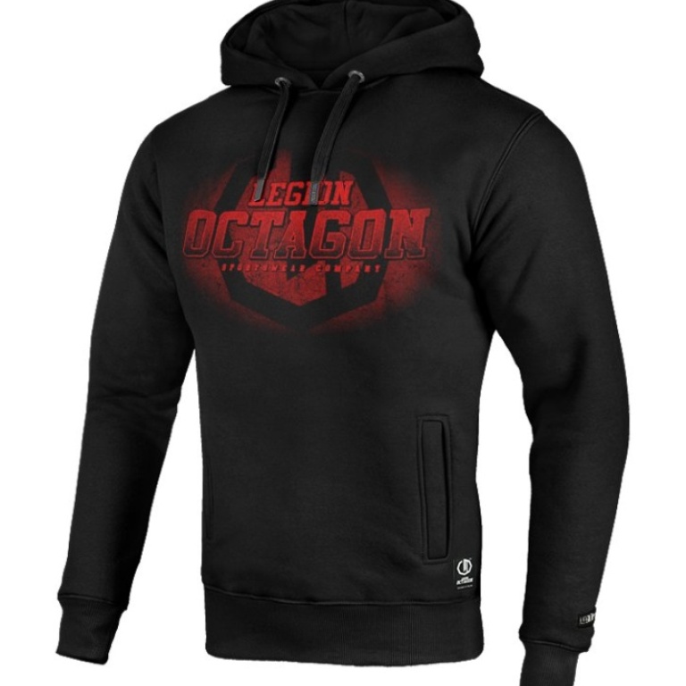 Sudaderas Legion Octagon Conquest black/red con capucha bluza-legion-octagon-conquest_19400_p