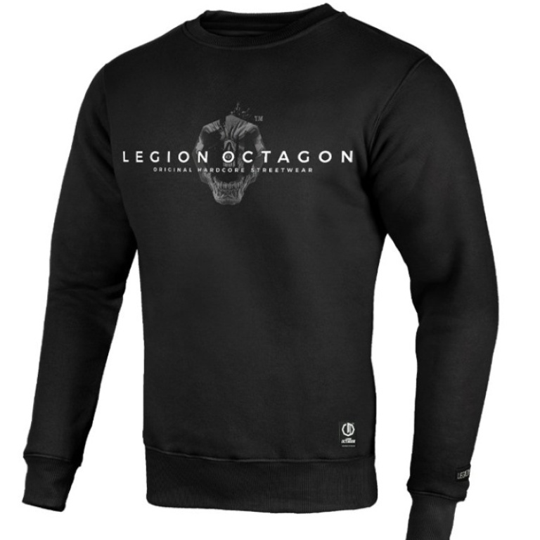 Sudaderas Legion Octagon Skull black sin capucha bluza-legion-octagon-skull-bl_19420_p