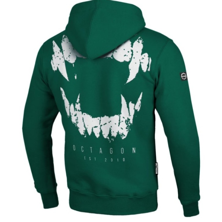 Sudaderas Octagon Teeth bottle green con capucha bluza-octagon-zeby-bottle-gre_18290_p