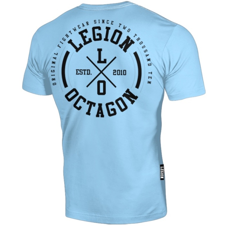 T-shirt Legion Octagon LO sky blue t-shirt-legion-octagon-lo-sky_19345