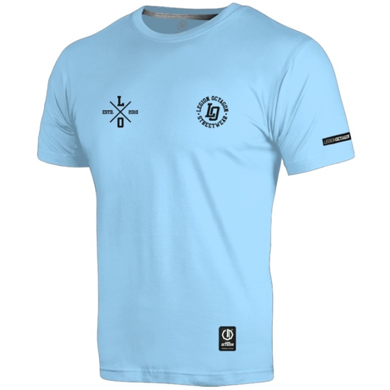 T-shirt Legion Octagon LO sky blue t-shirt-legion-octagon-lo-sky_19346