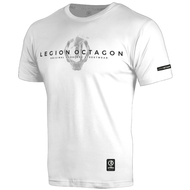 T-shirt Legion Octagon Skull white t-shirt-legion-octagon-skull_19354