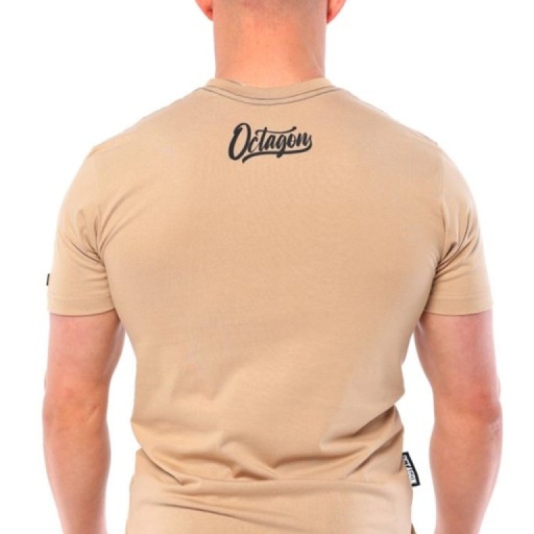 T-shirt Octagon Retro beige t-shirt-octagon-retro-beige_18317_p