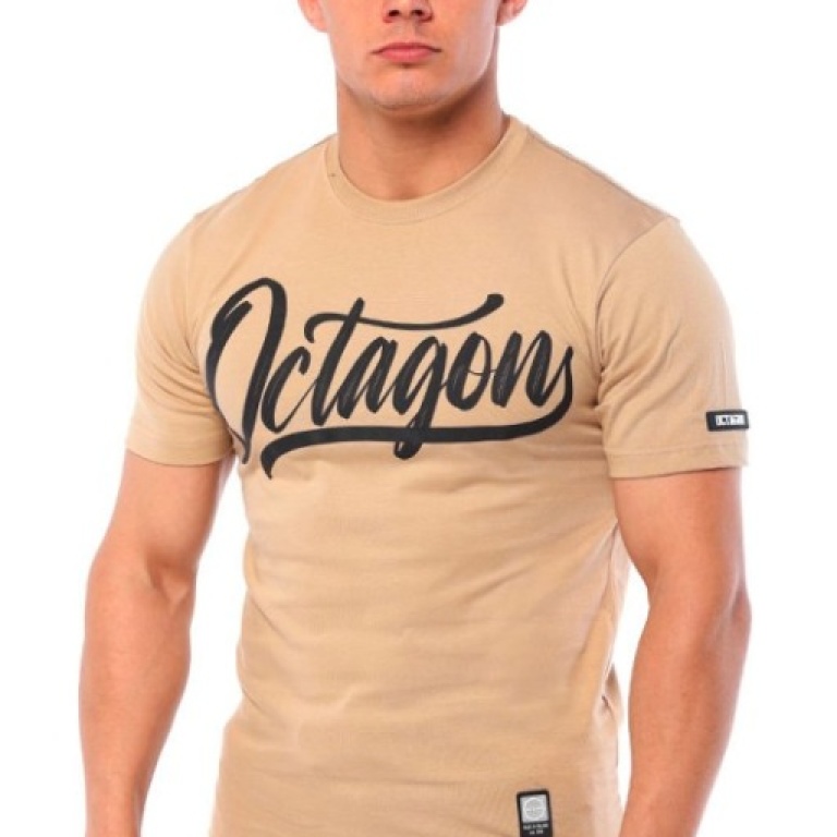 T-shirt Octagon Retro beige t-shirt-octagon-retro-beige_18318_p