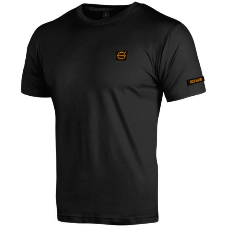 T-shirt Octagon Small Logo black/orange t-shirt-octagon-small-logo-bl_18846