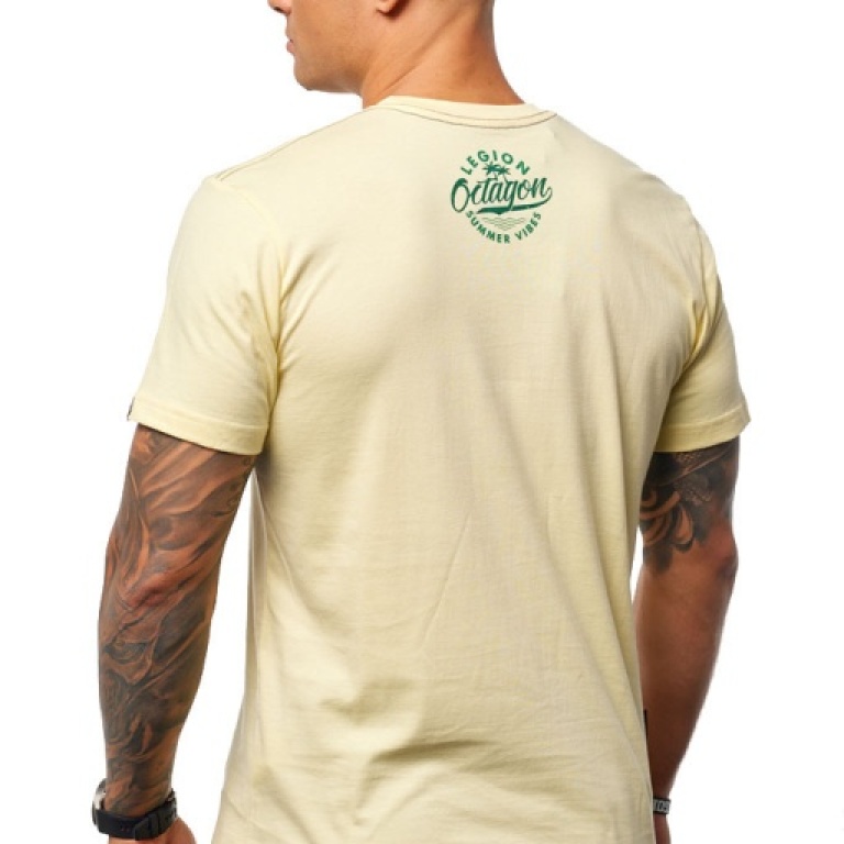 T-shirt Octagon Summer Vibes yellow t-shirt-octagon-summer-vibes_17183