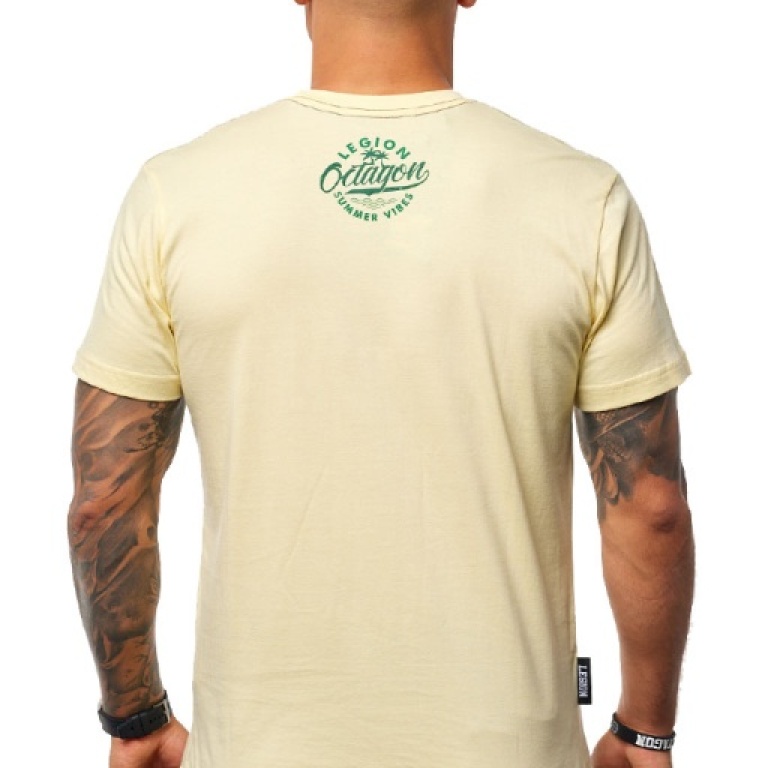 T-shirt Octagon Summer Vibes yellow t-shirt-octagon-summer-vibes_17186