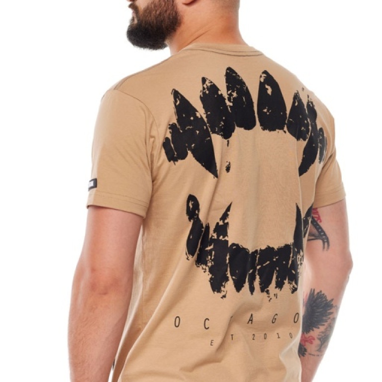 T-shirt Octagon Teeth Beige t-shirt-octagon-zeby-beige_15433
