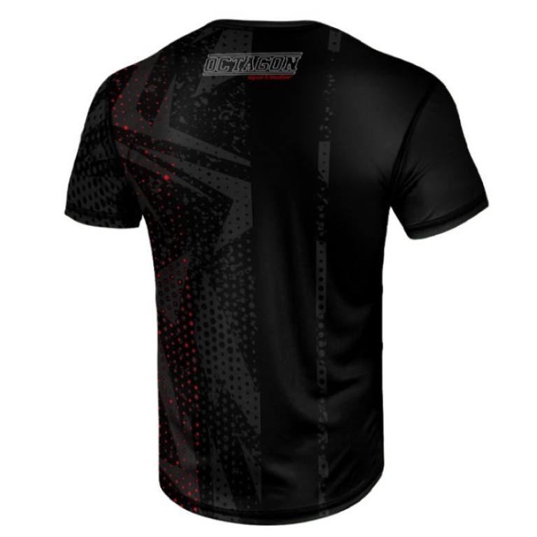 Camiseta deportiva Octagon Octagonal black t-shirt-sport-octagon-octagon_15568_p